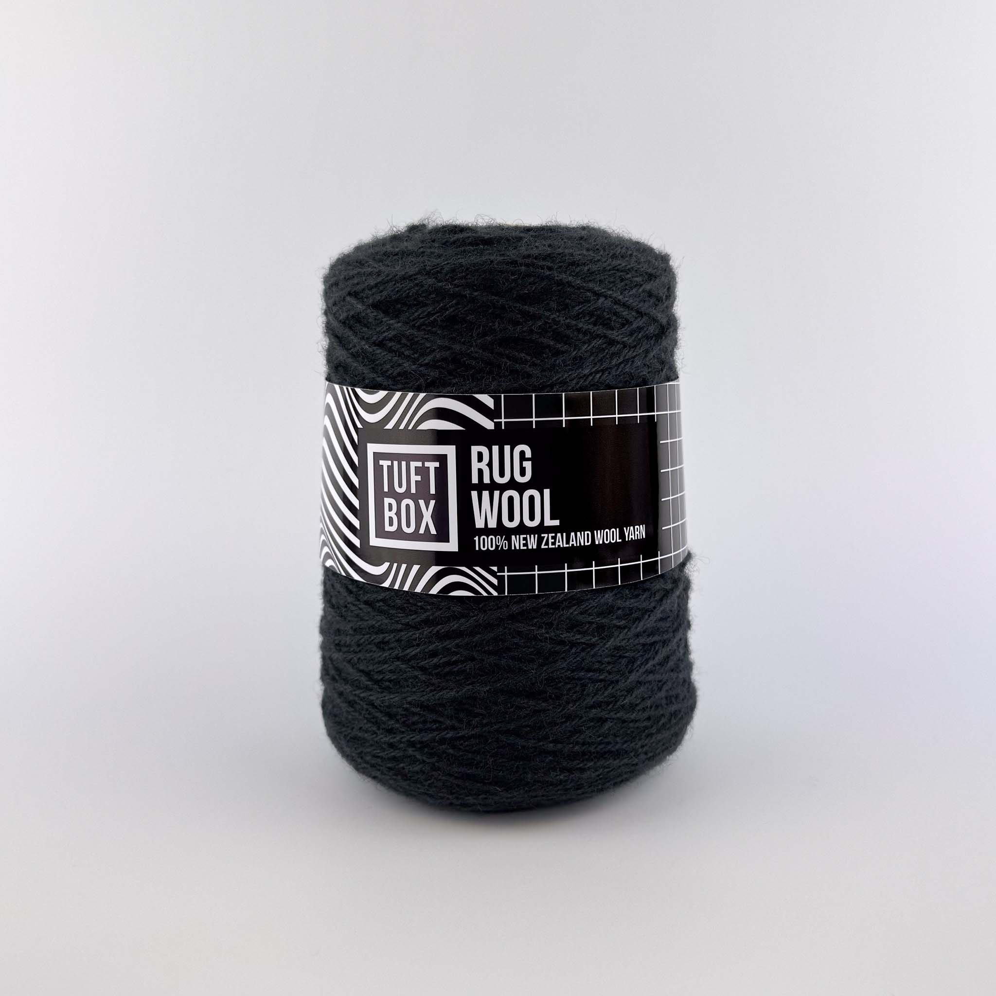 Tuftbox Rug Wool Cone Night