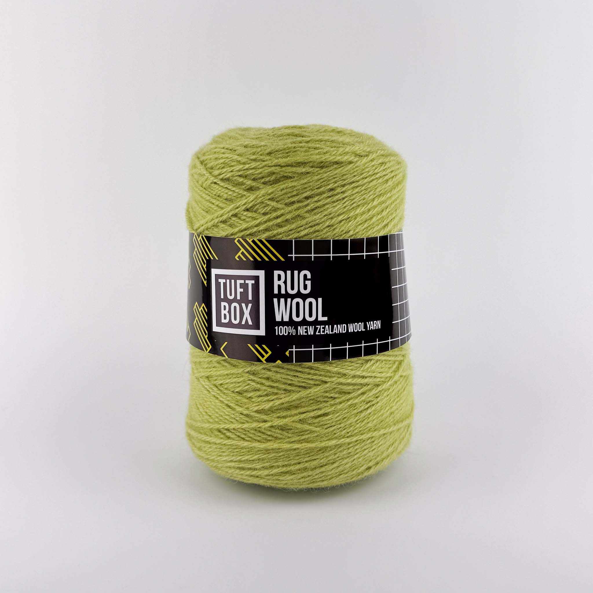 Tuftbox Rug Wool Cone Apple