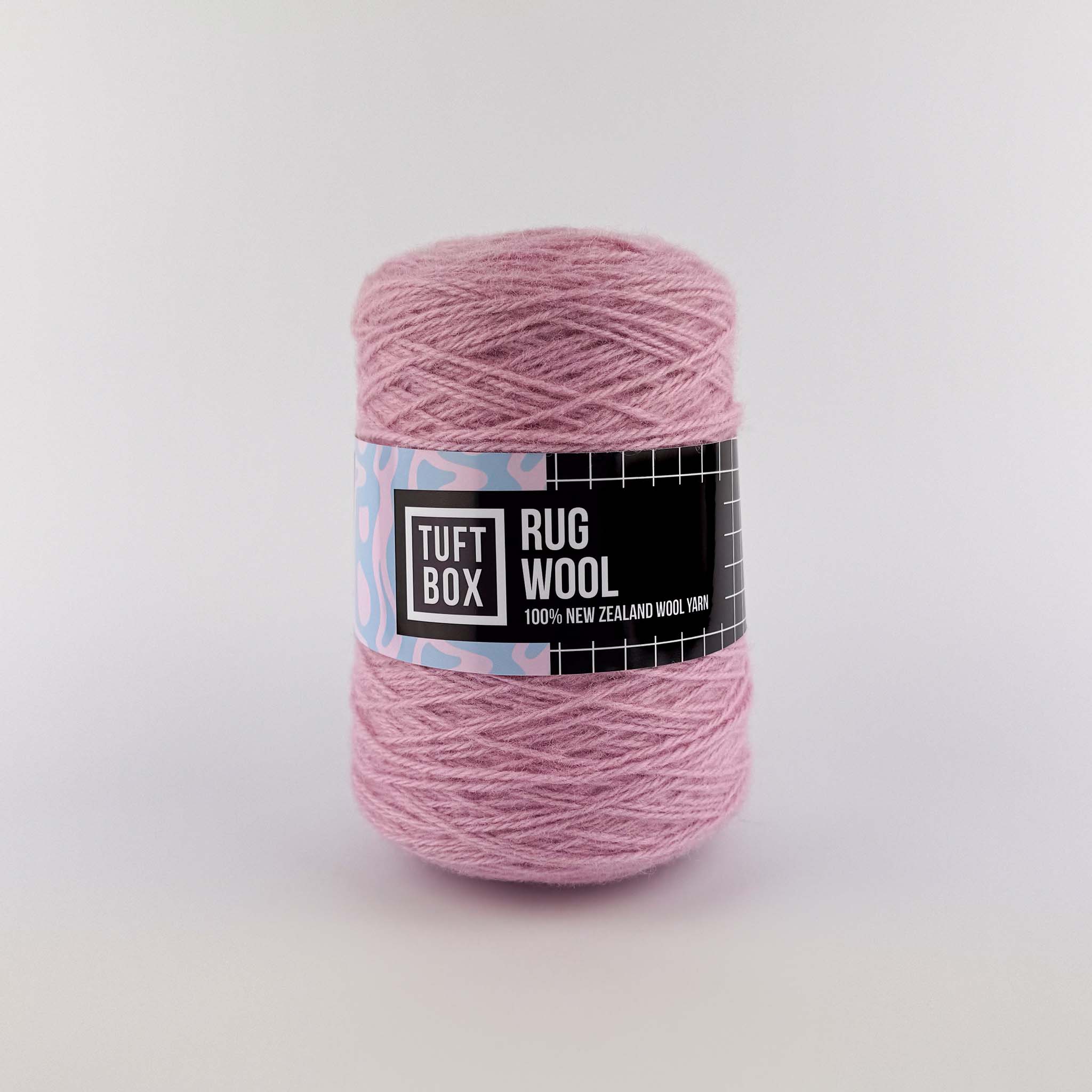 Tuftbox Rug Wool Cone Candy