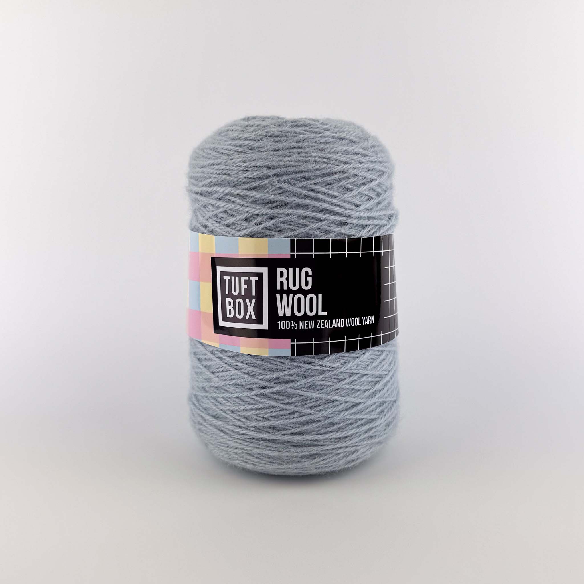 Tuftbox Rug Wool Cone Powder Blue
