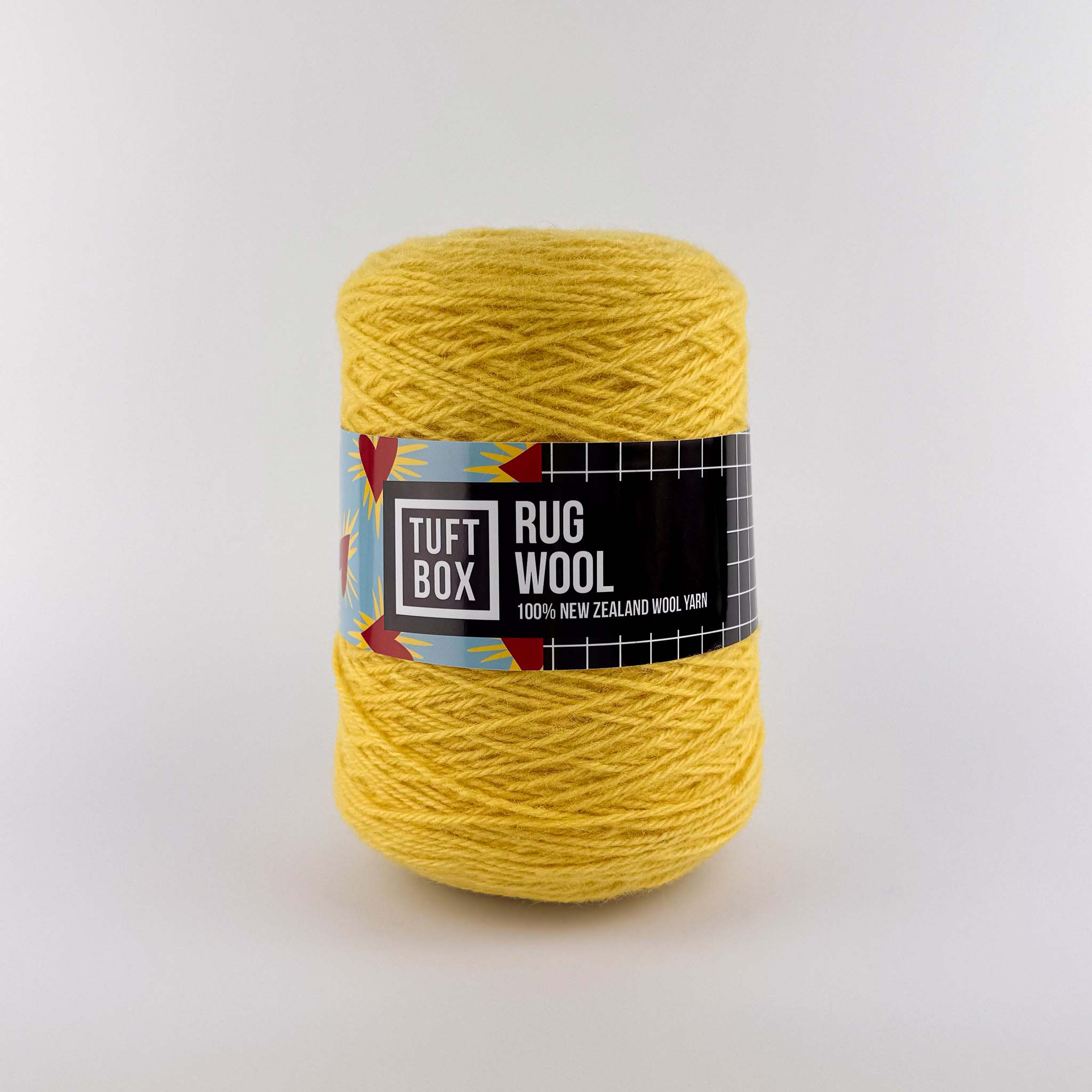 Tuftbox Rug Wool Cone Butter