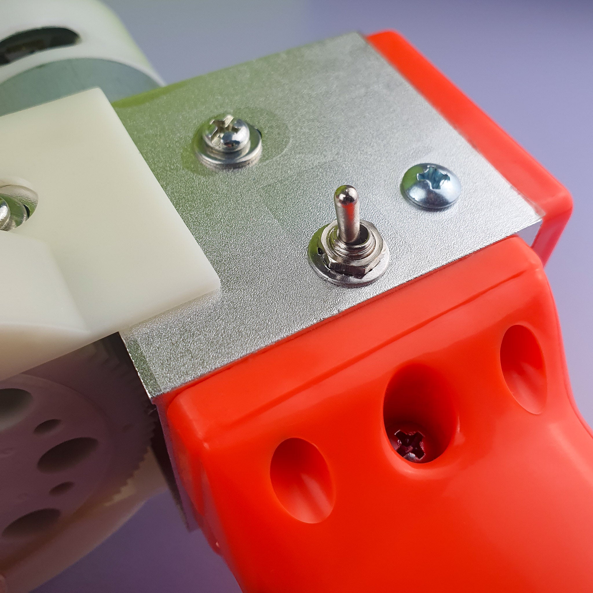 AK-I Tufting Machine Toggle Switch Close Up