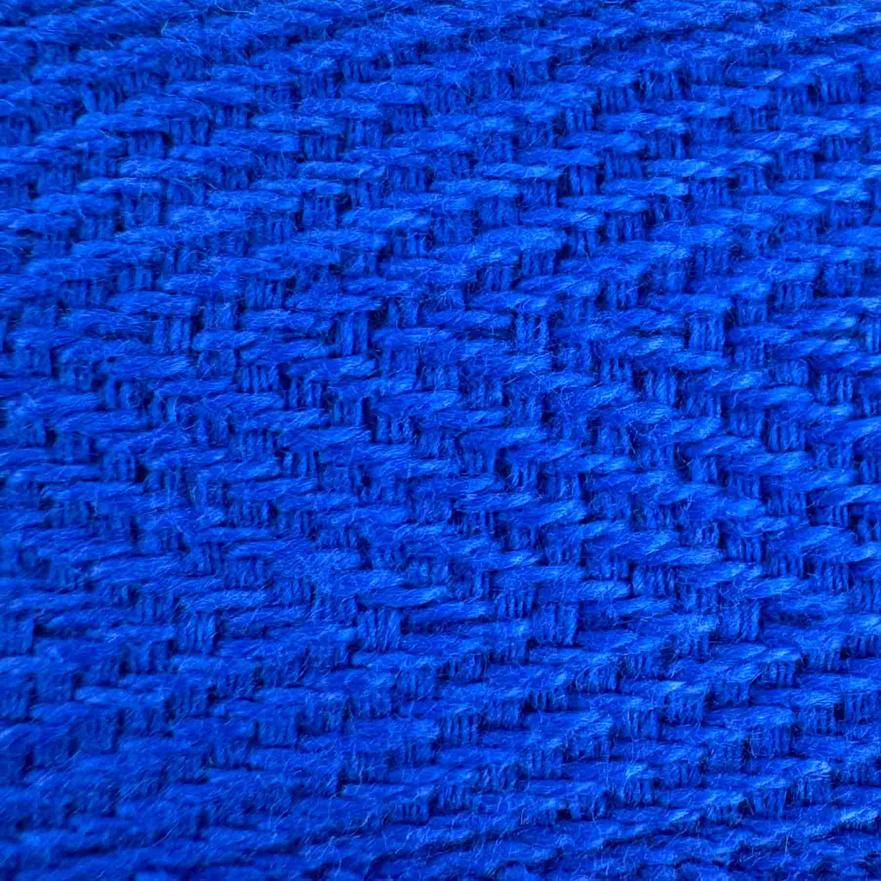 Rug binding twill tape close up Berry blue