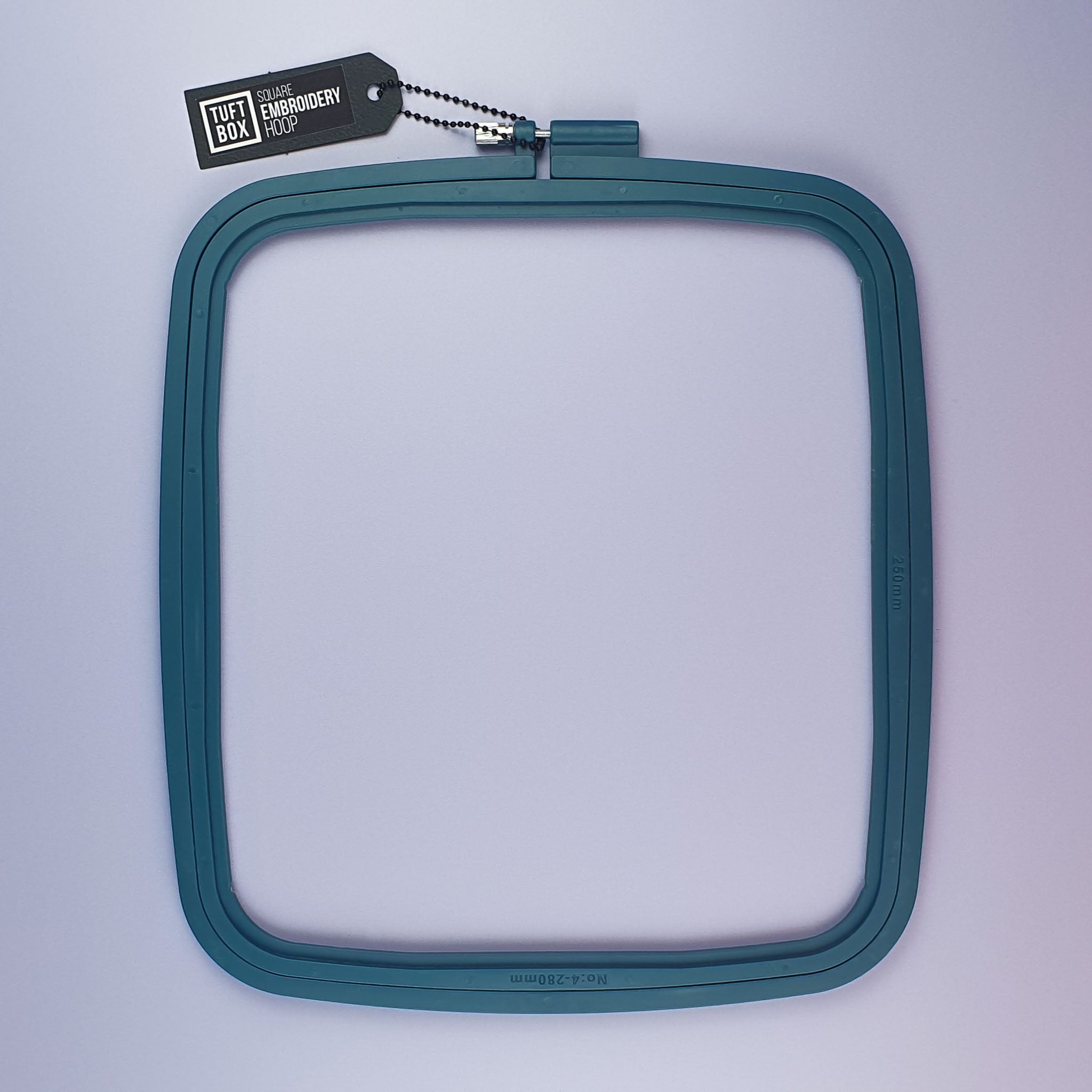 Embroidery Hoop Square Navy 25x28cm