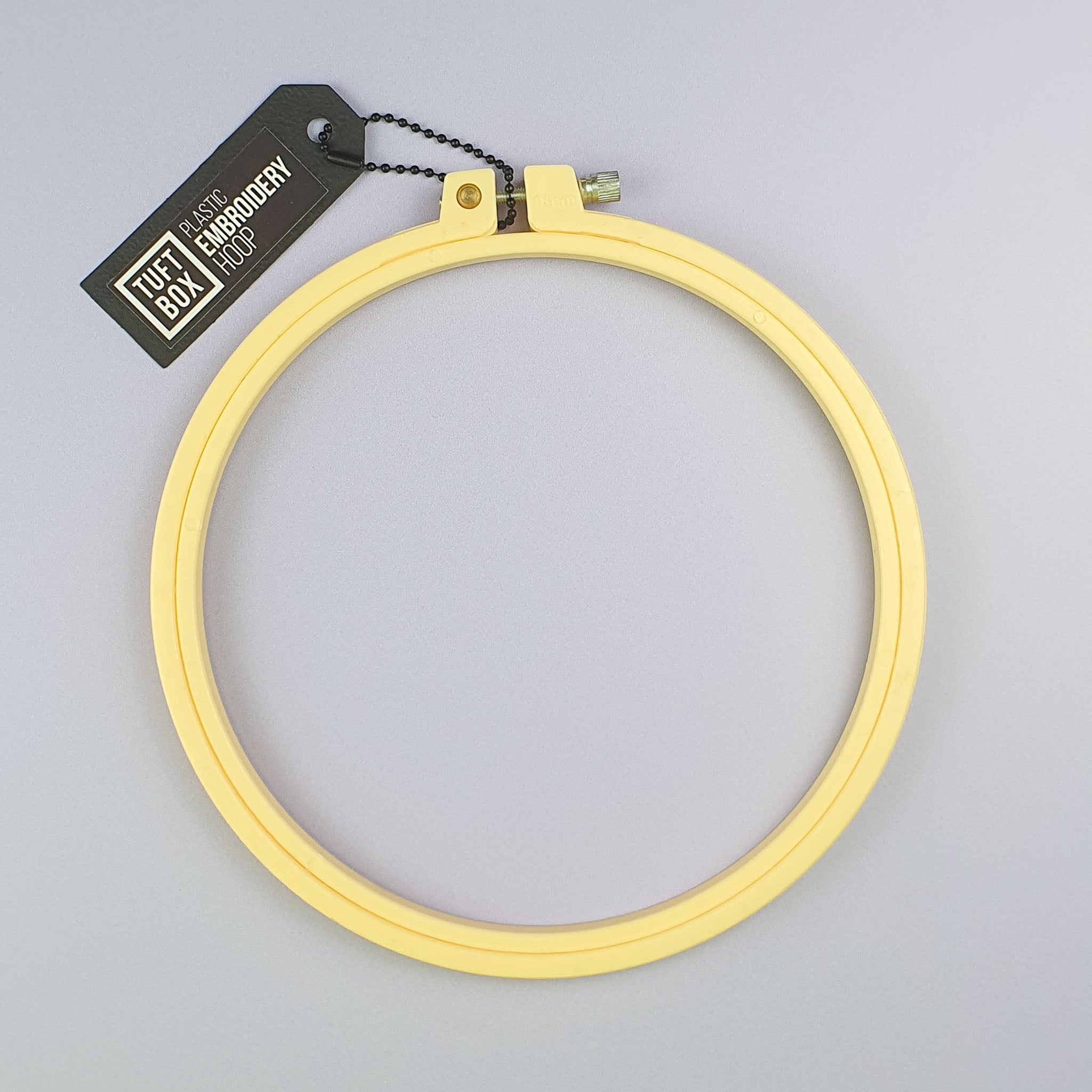 Embroidery Hoop Yellow 18cm