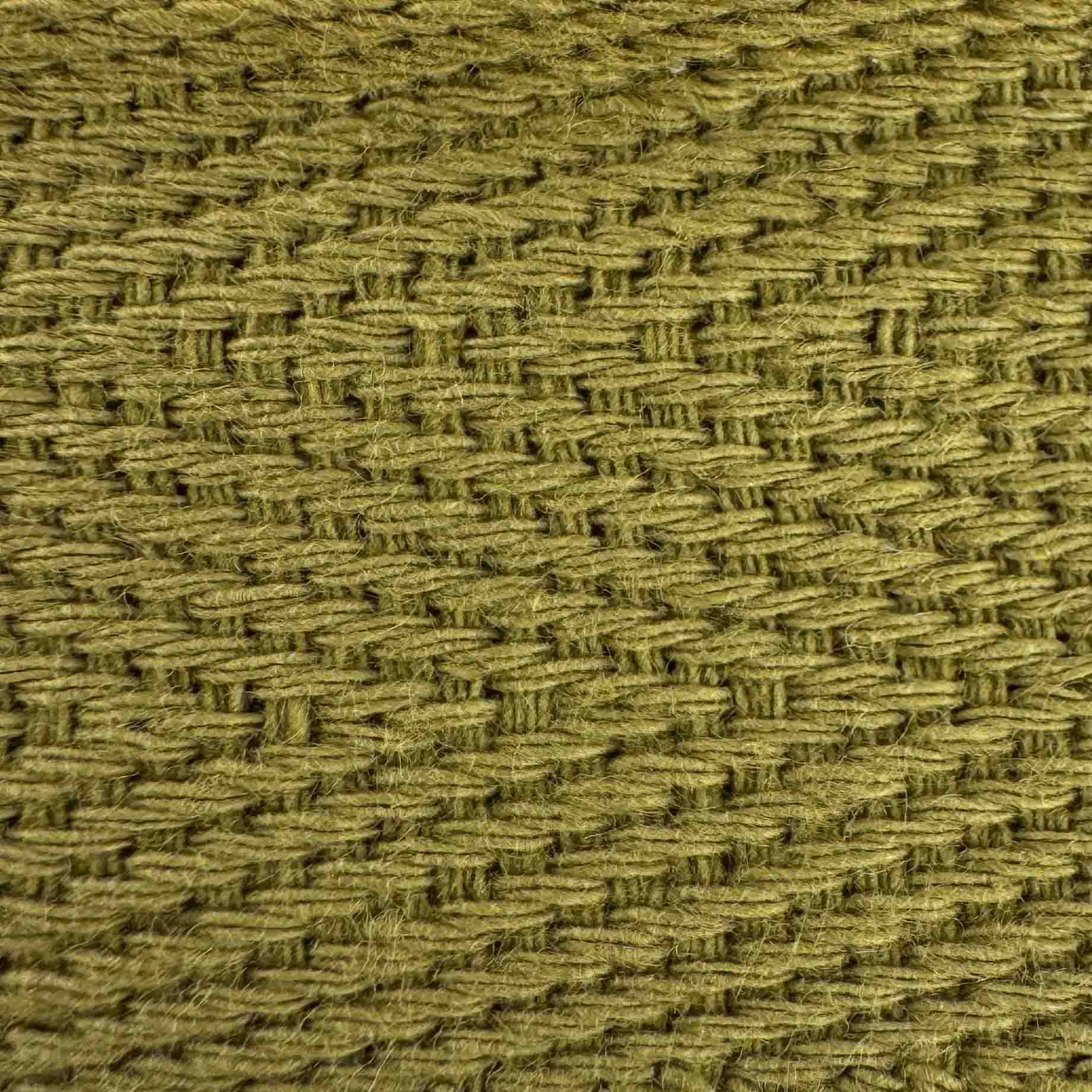 Rug binding twill tape close up Gold Camo