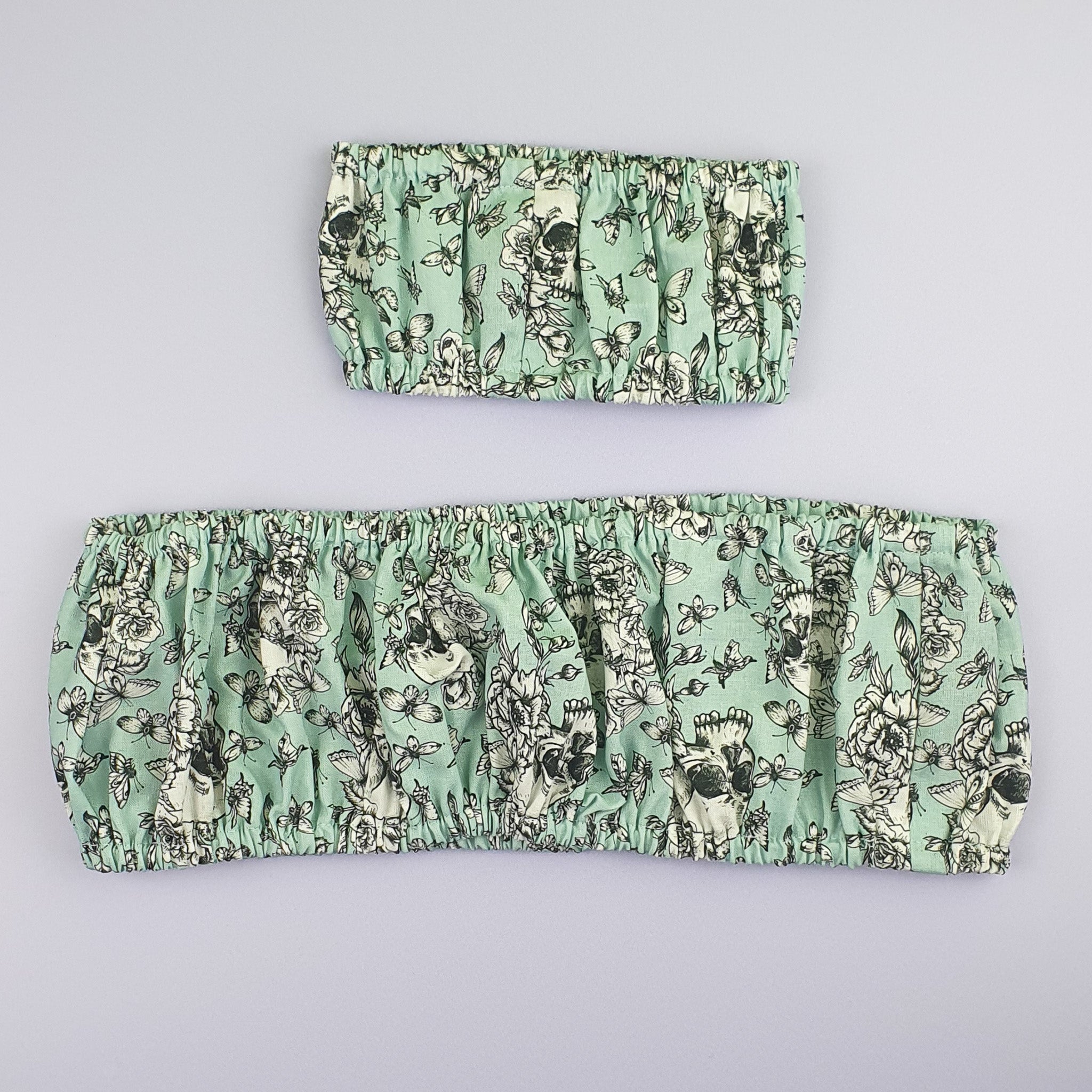 Grime Guard Floral Skull Hoop and Frame Lay Flat