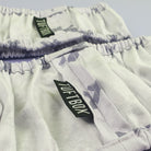 Grime Guard Grey Crosses Hoop and Frame Inside Label Close Up