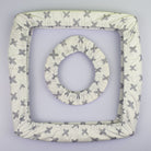 Grime Guard Grey Crosses Hoop and Frame View