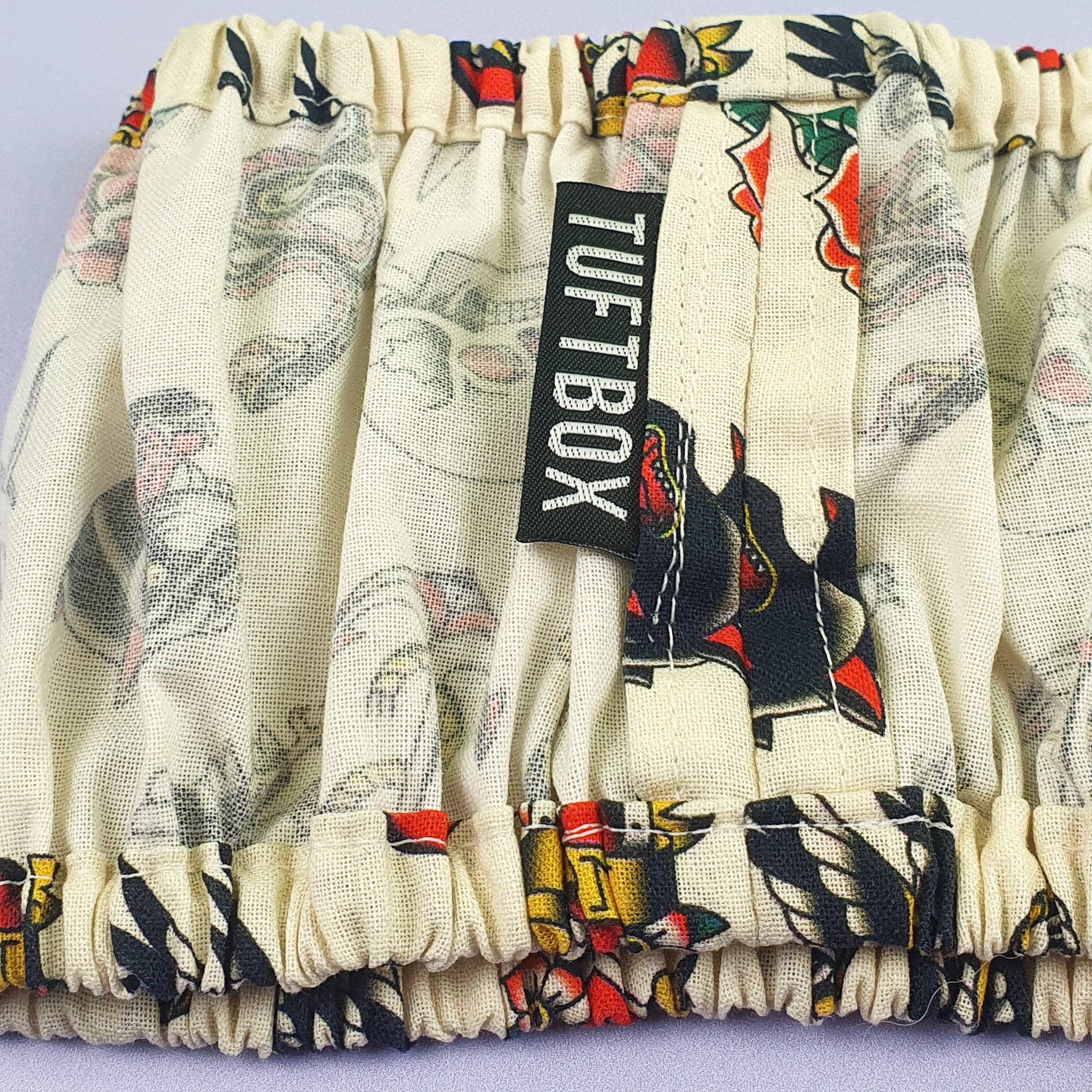 Grime Guard Old School Tattoo Close Up of Tag