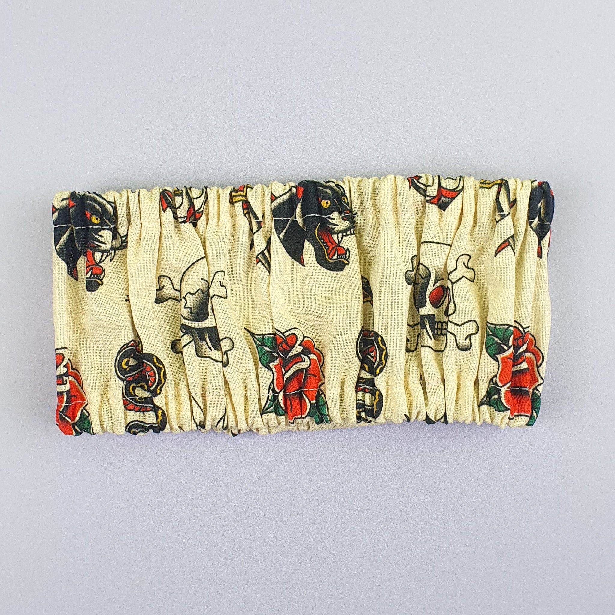 GrimeGuard Old School Tattoo Hoop Laid Flat