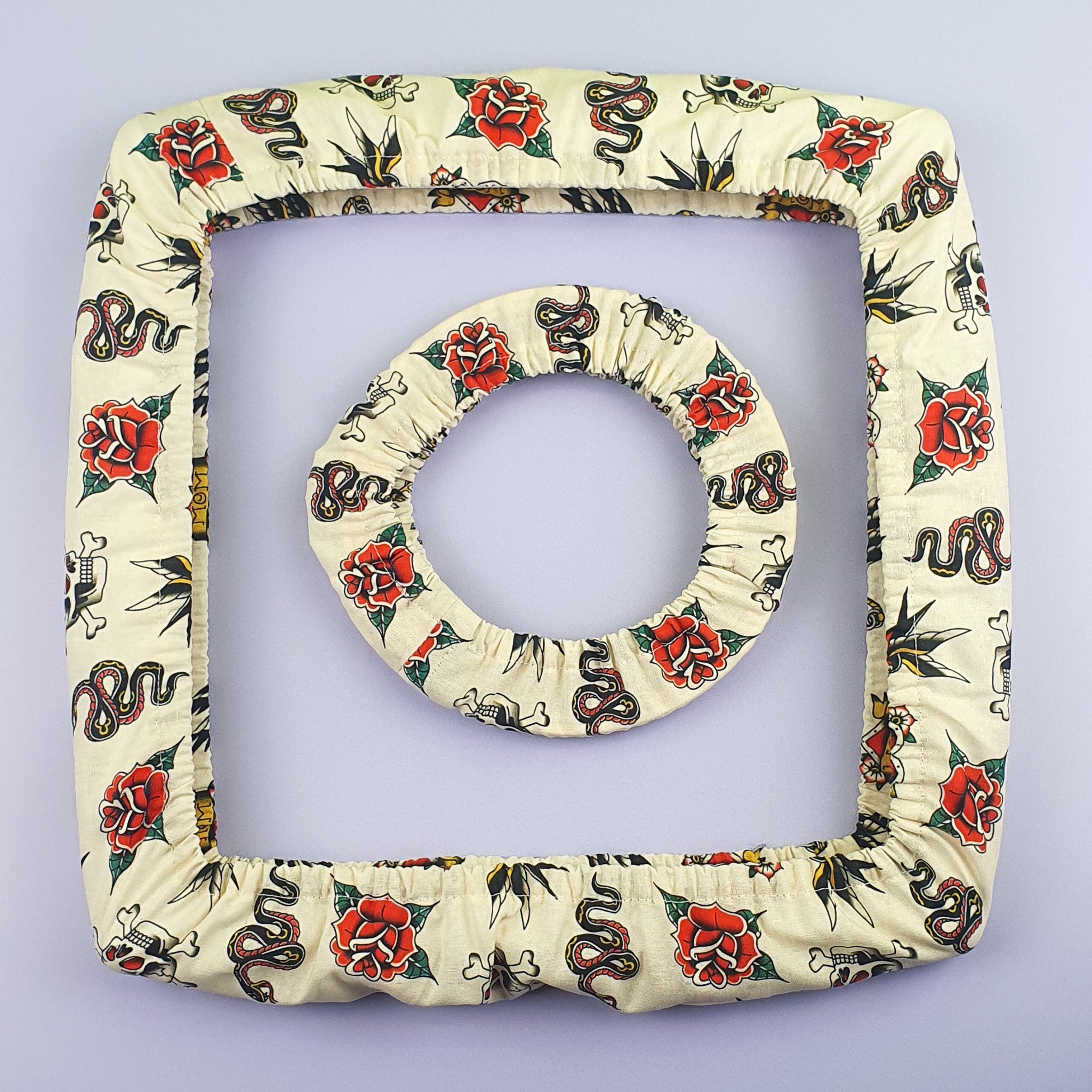 Grime Guard Old School Tattoo Hoop and Frame