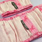 Grime Guard Pink Crosses Hoop and Frame Inside Tag Close Up