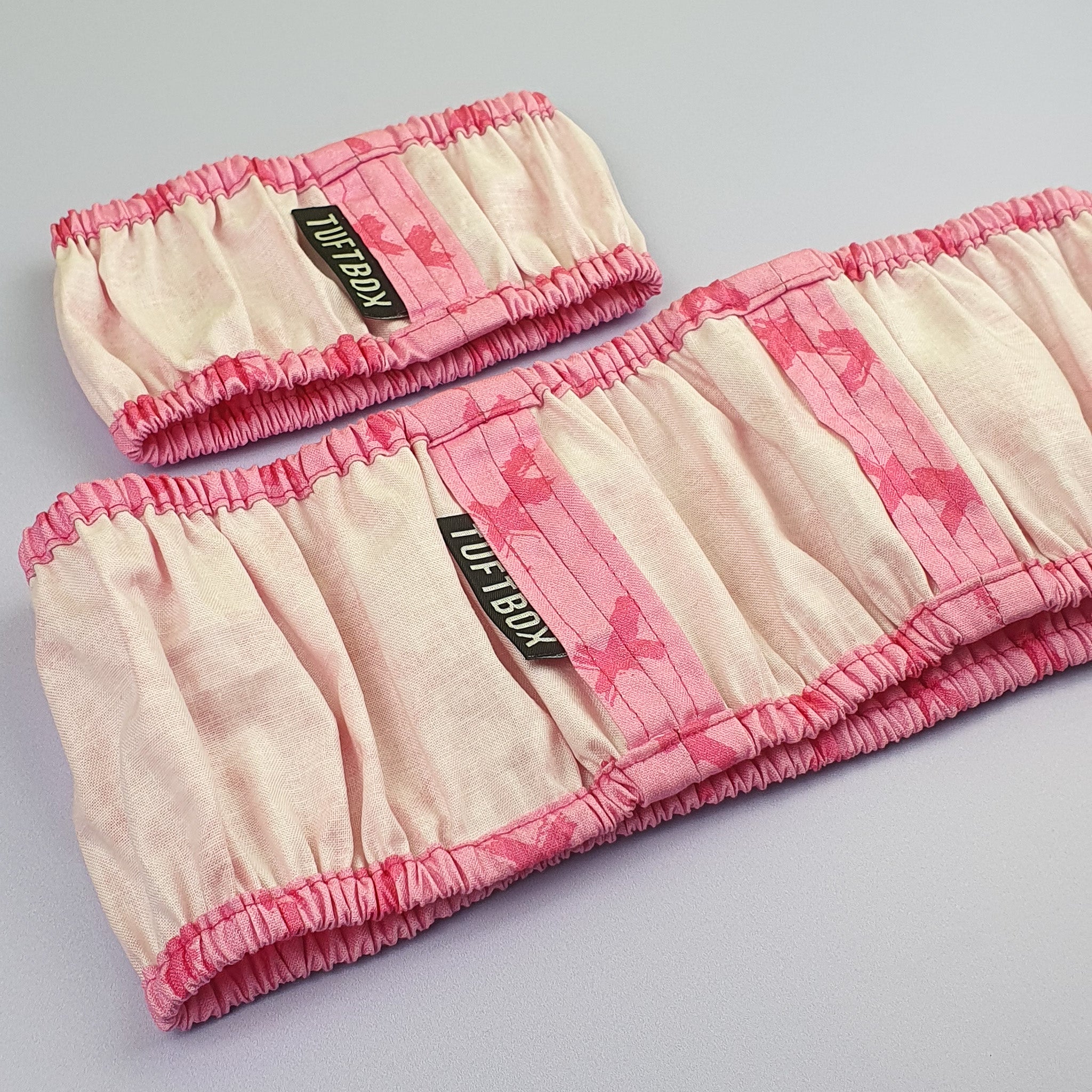 Grime Guard Pink Crosses Hoop and Frame Inside View