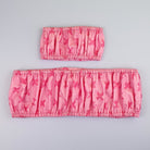 Grime Guard Pink Crosses Hoop and Frame laid flat