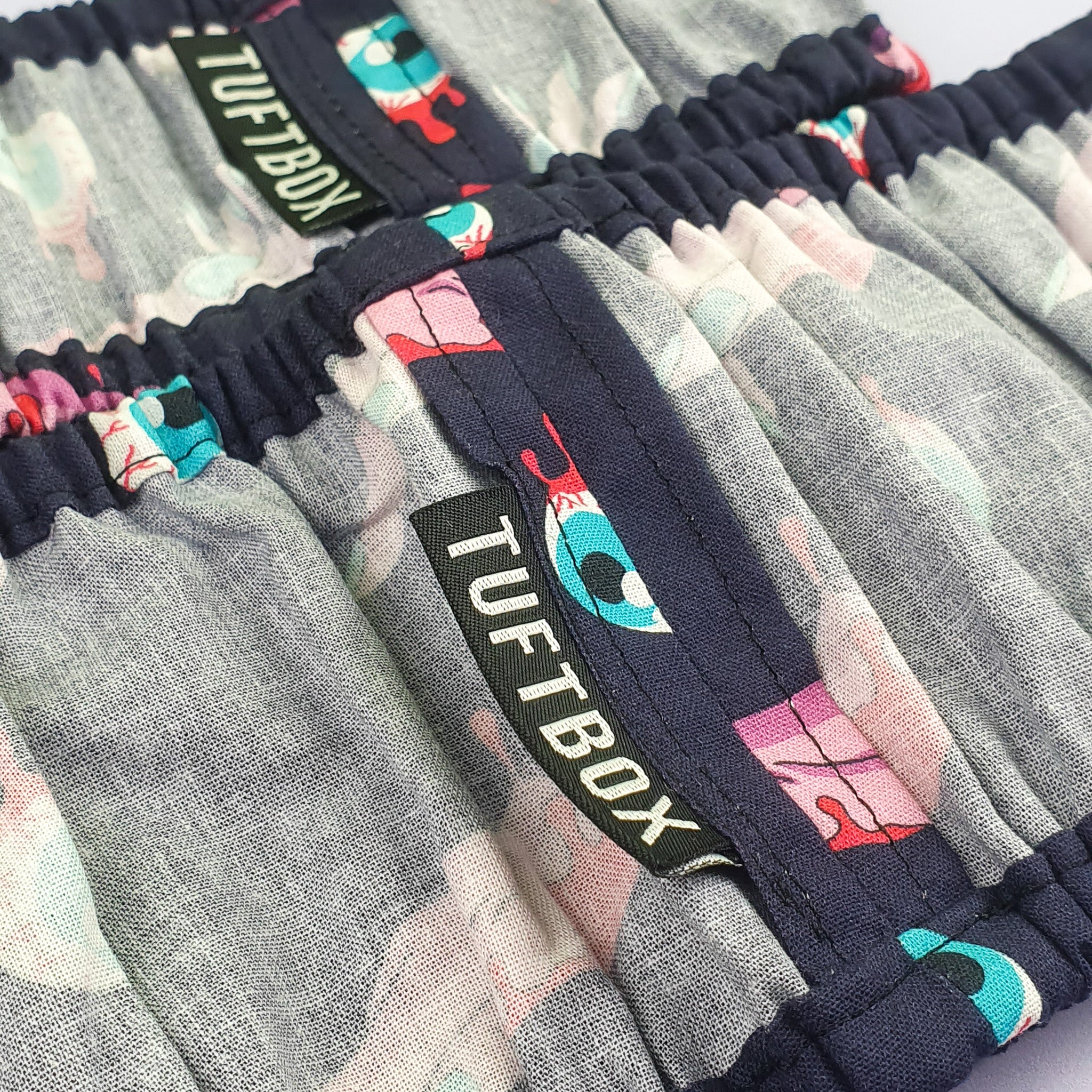 Grime Guard Zombie Hoop and Frame Label Inside Close Up