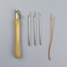 Lavor Fine Punch Needle Set 3 Needles Threader and Punch