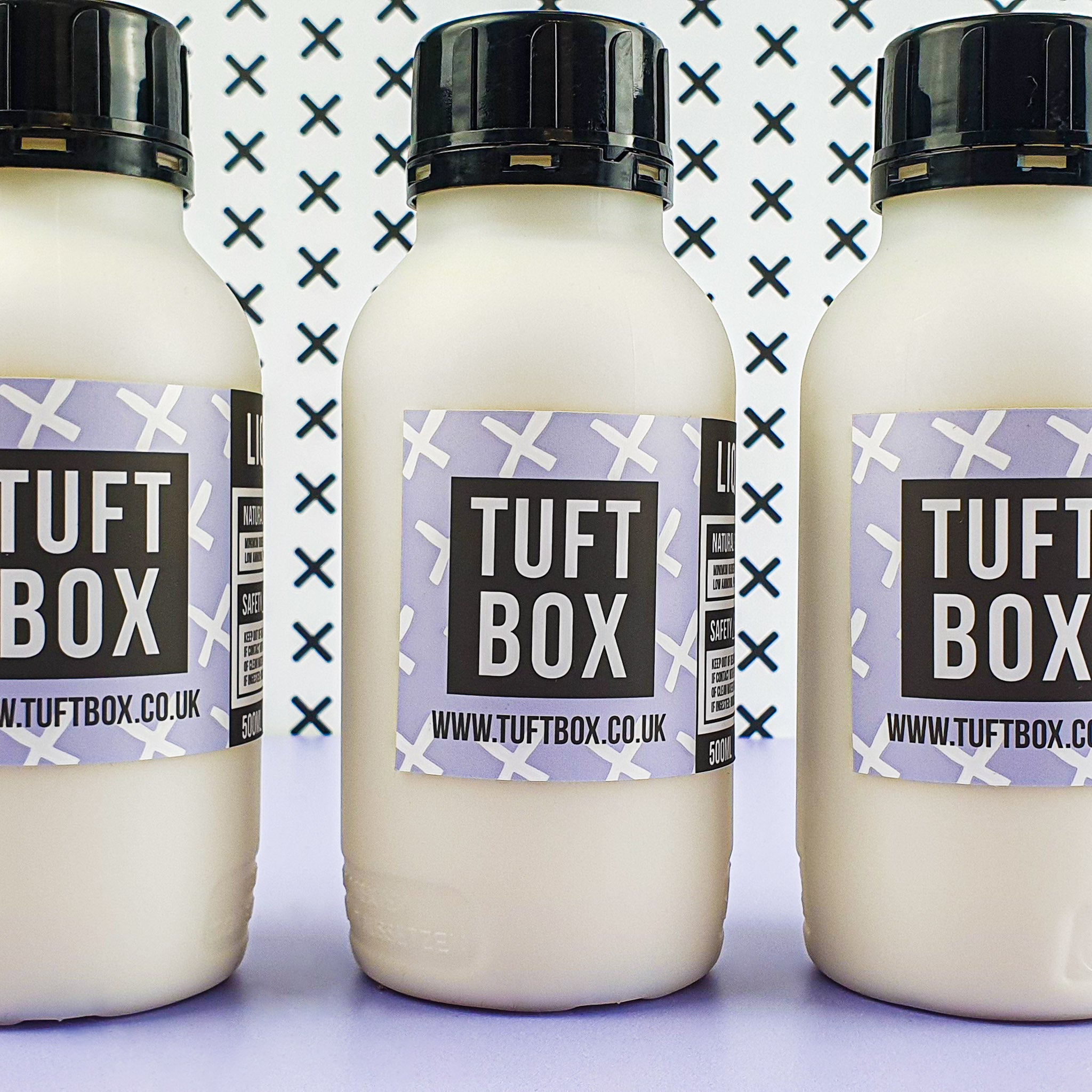 Liquid Latex 3 bottles with cross back drop