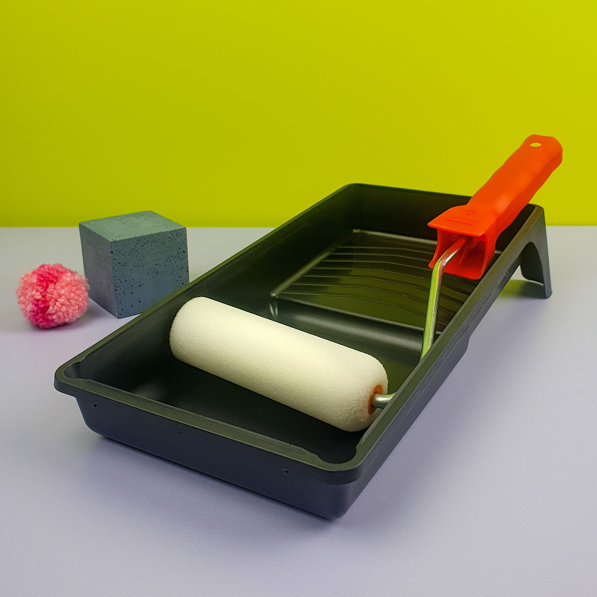 Liquid Latex Roller Set Tray and Roller Applicator