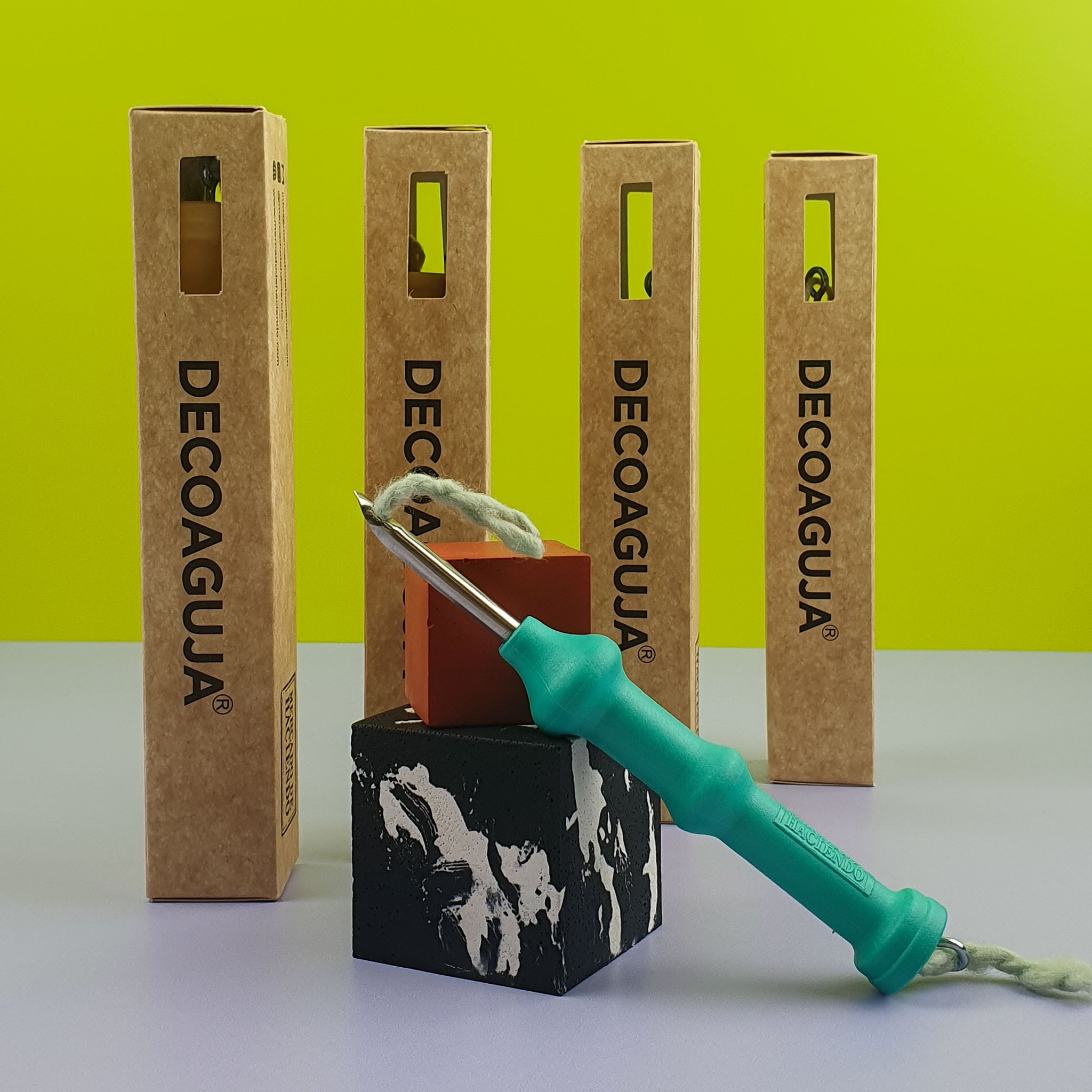 MDH Punch Needle Blue with packaging