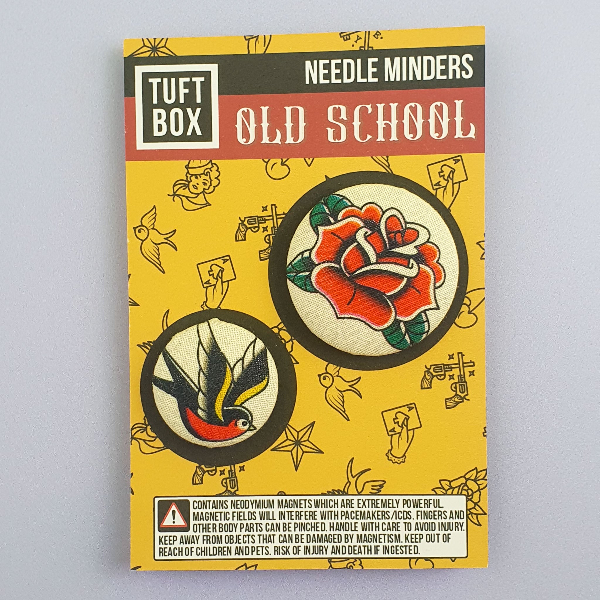 Needle Minder American Traditional Type 1 Back