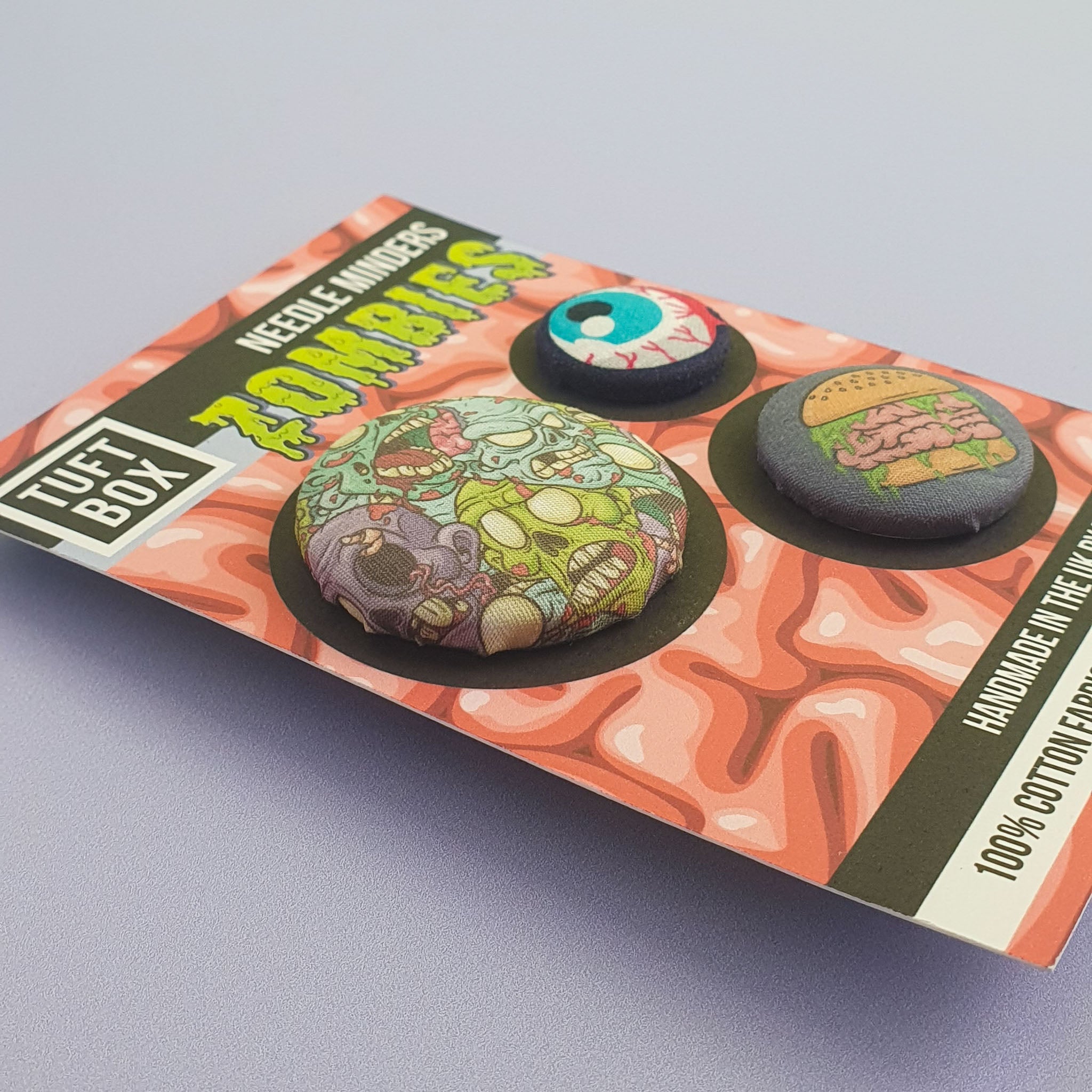 Needle Minder Zombies Collection Back Close Up