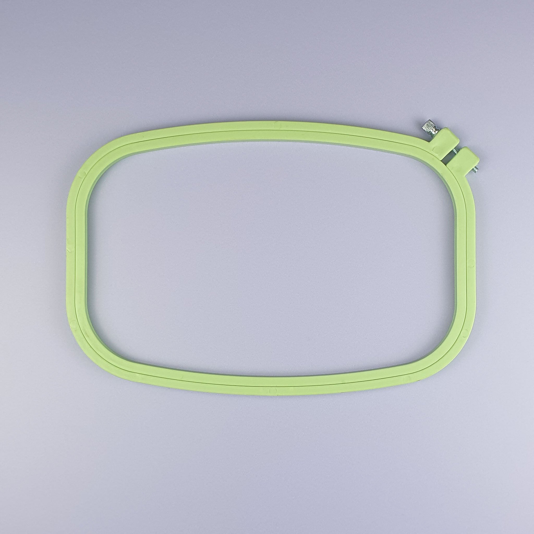 Oval Embroidery Hoop Green