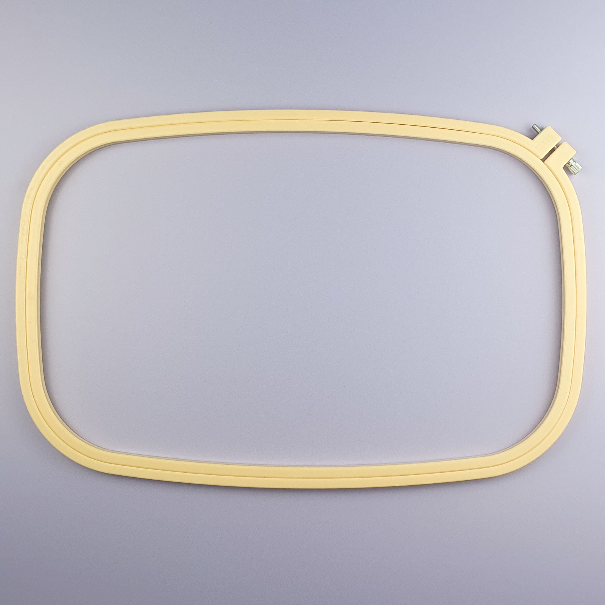 Oval Embroidery Hoop Yellow