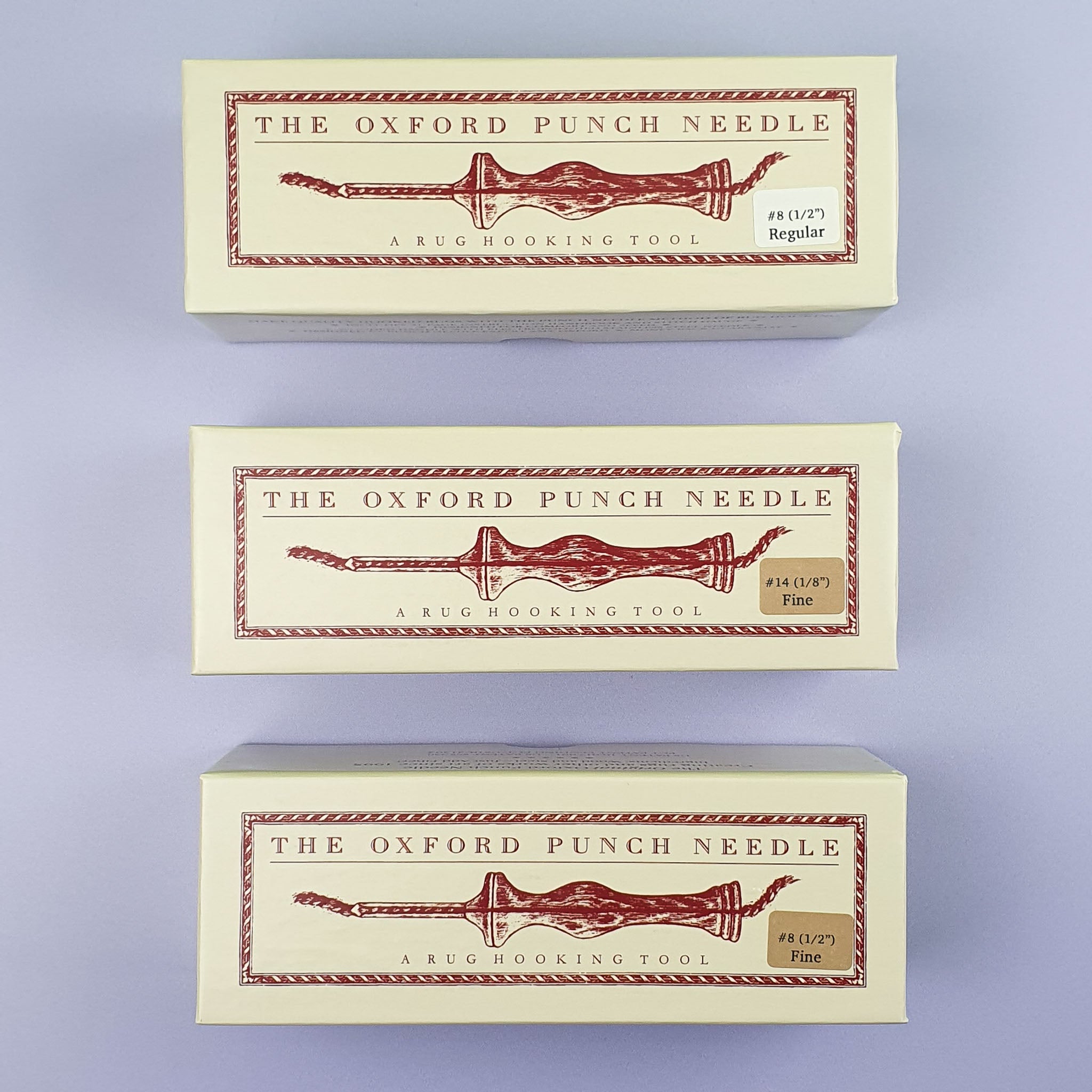 Oxford Punch Needle Box Varieties