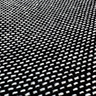 Close Up Black and White Woven rug tufting secondary backing fabric