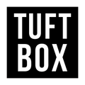 Tuftbox Logo white text "TUFT BOX" on black box