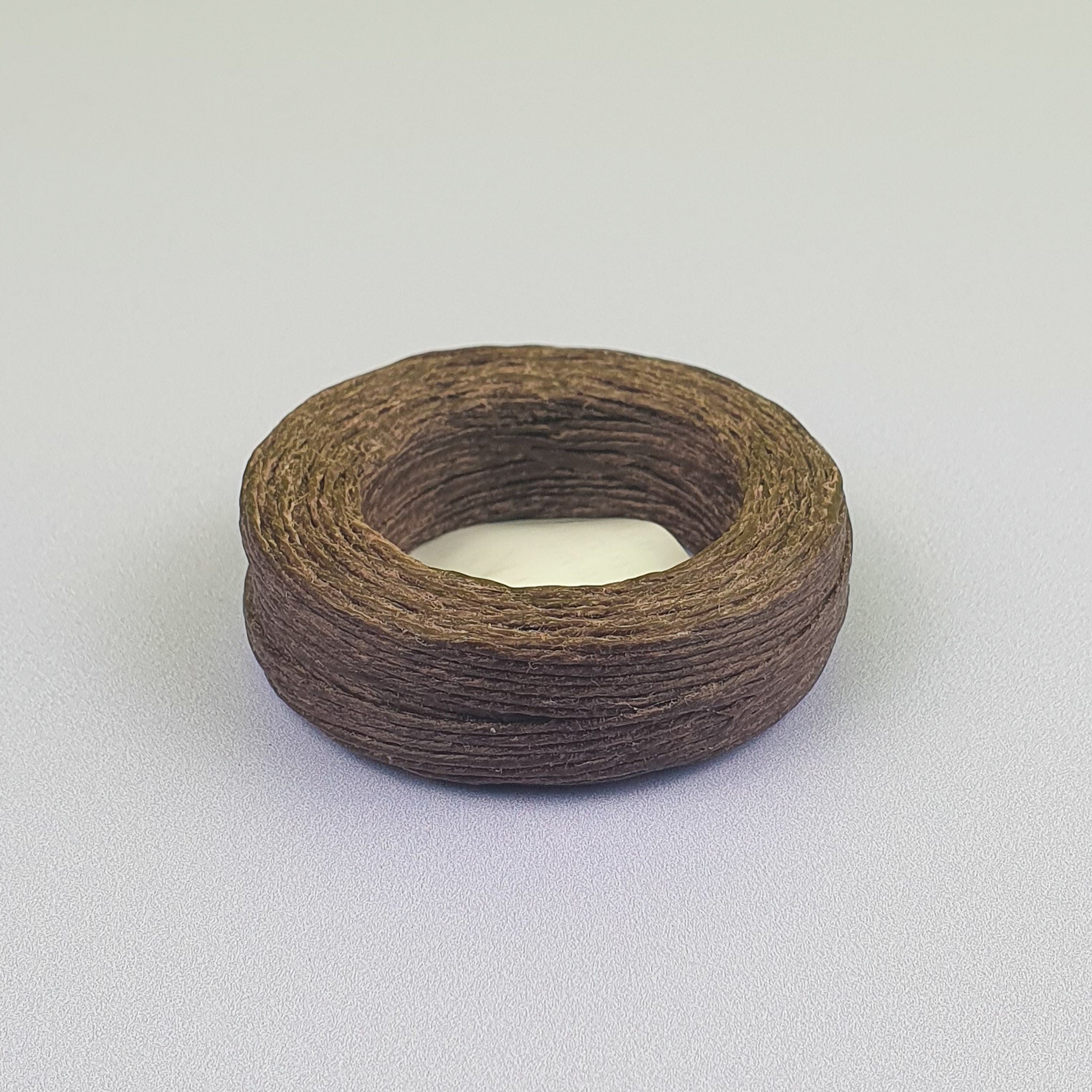 Waxed Linen Thread Brown Spool
