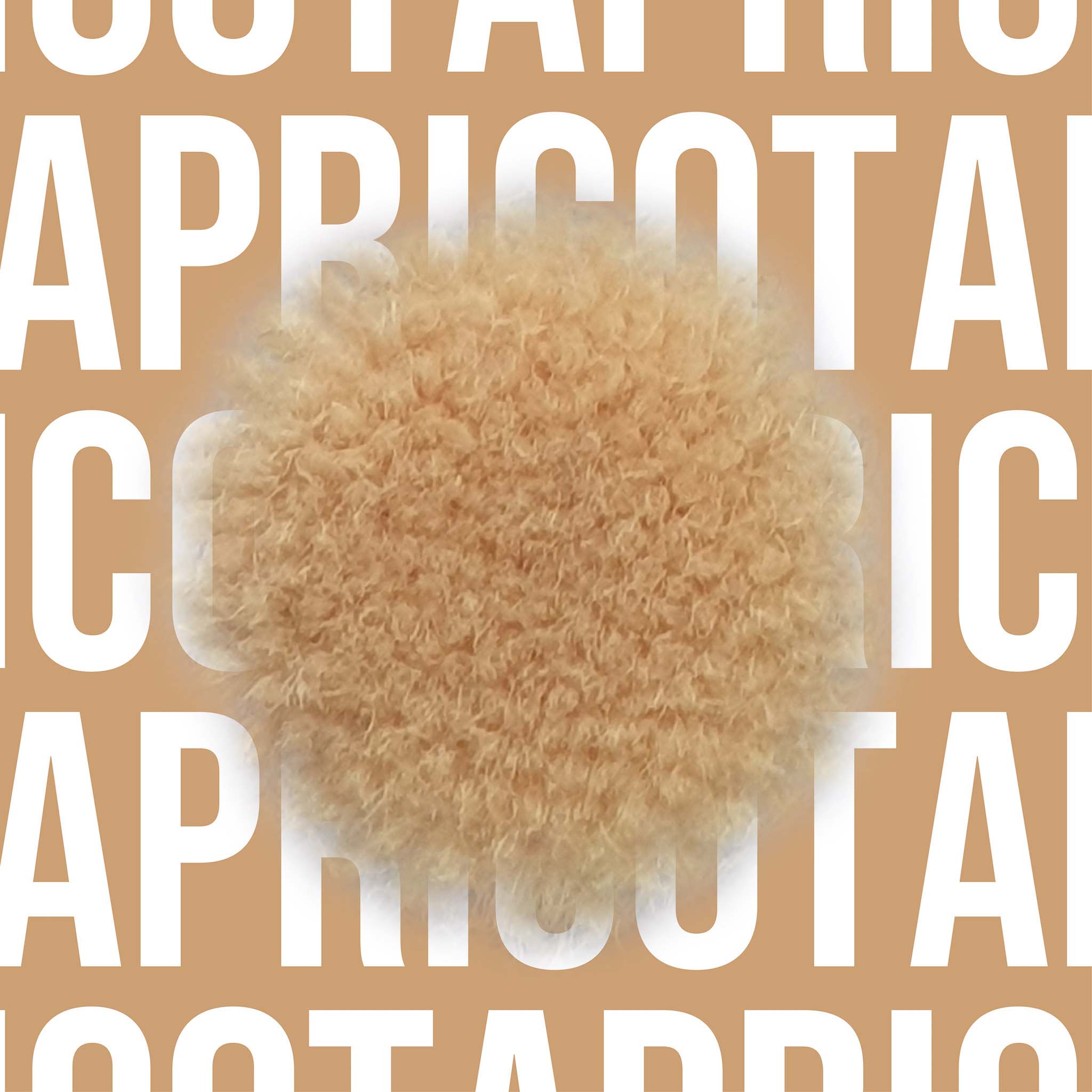 Tuftbox Rug Wool PomPom Swatch Apricot