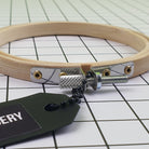 TBX Bamboo Embroidery Hoop Close Up Of Screw Fixing