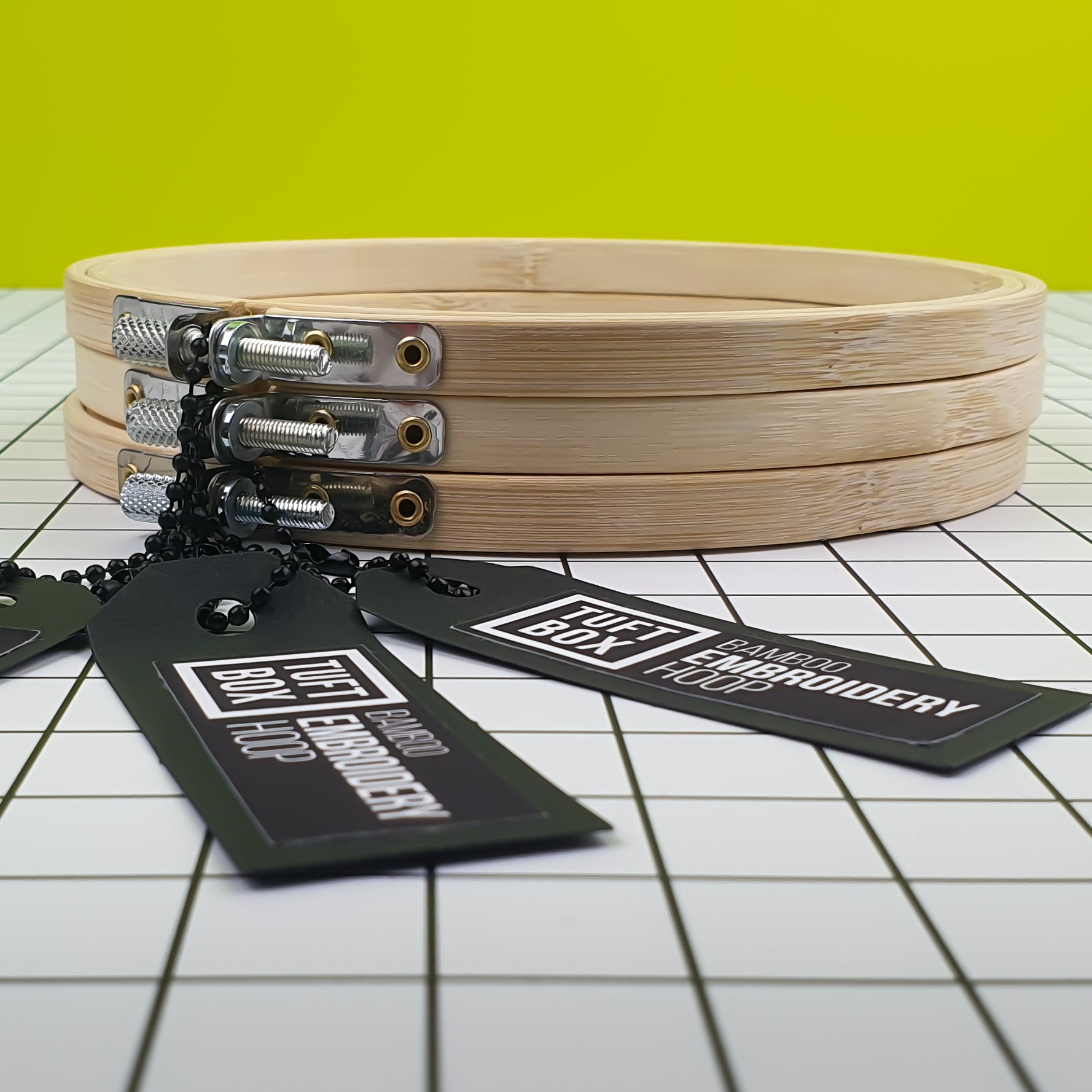 TBX Bamboo Embroidery Hoop Side Profile