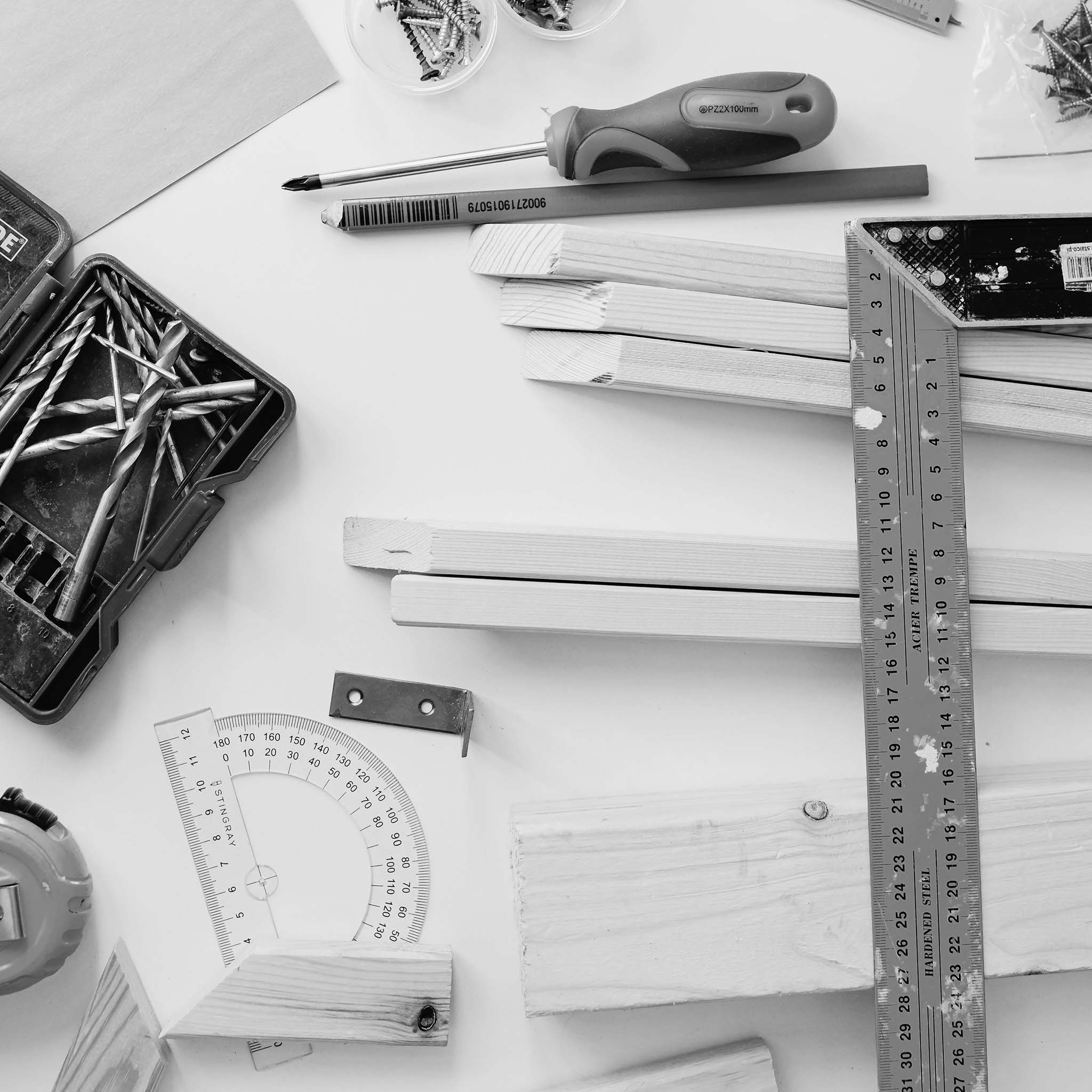 Carpentry Tools Rug Tufting Frame Build