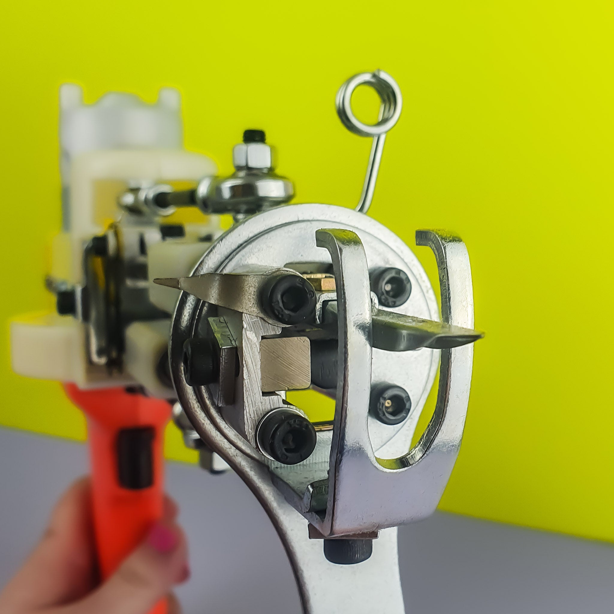 Front view of the AK-I machine