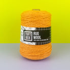 Tuftbox Rug Wool Cone Royal Orange