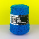 Tuftbox Rug Wool Cone Electric Blue