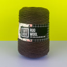 Tuftbox Rug Wool Cone Dark Bistre
