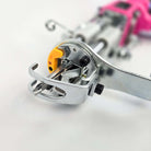 Close Up Of AK-V Tufting Gun Scissors On A White Background. LED Worklamp Visible