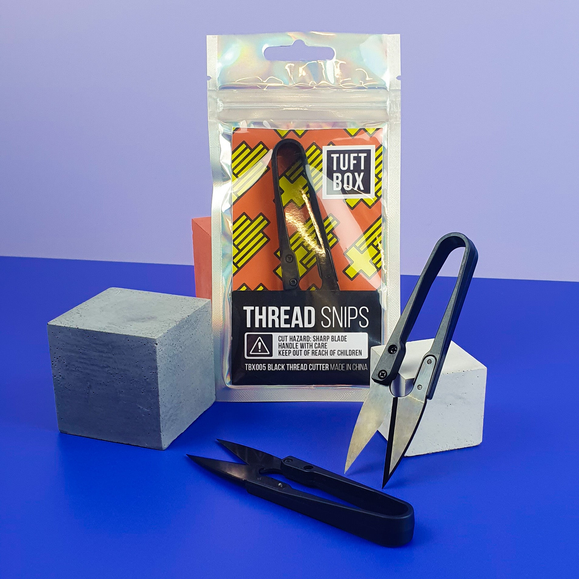 Black Thread Cutters in packaging
