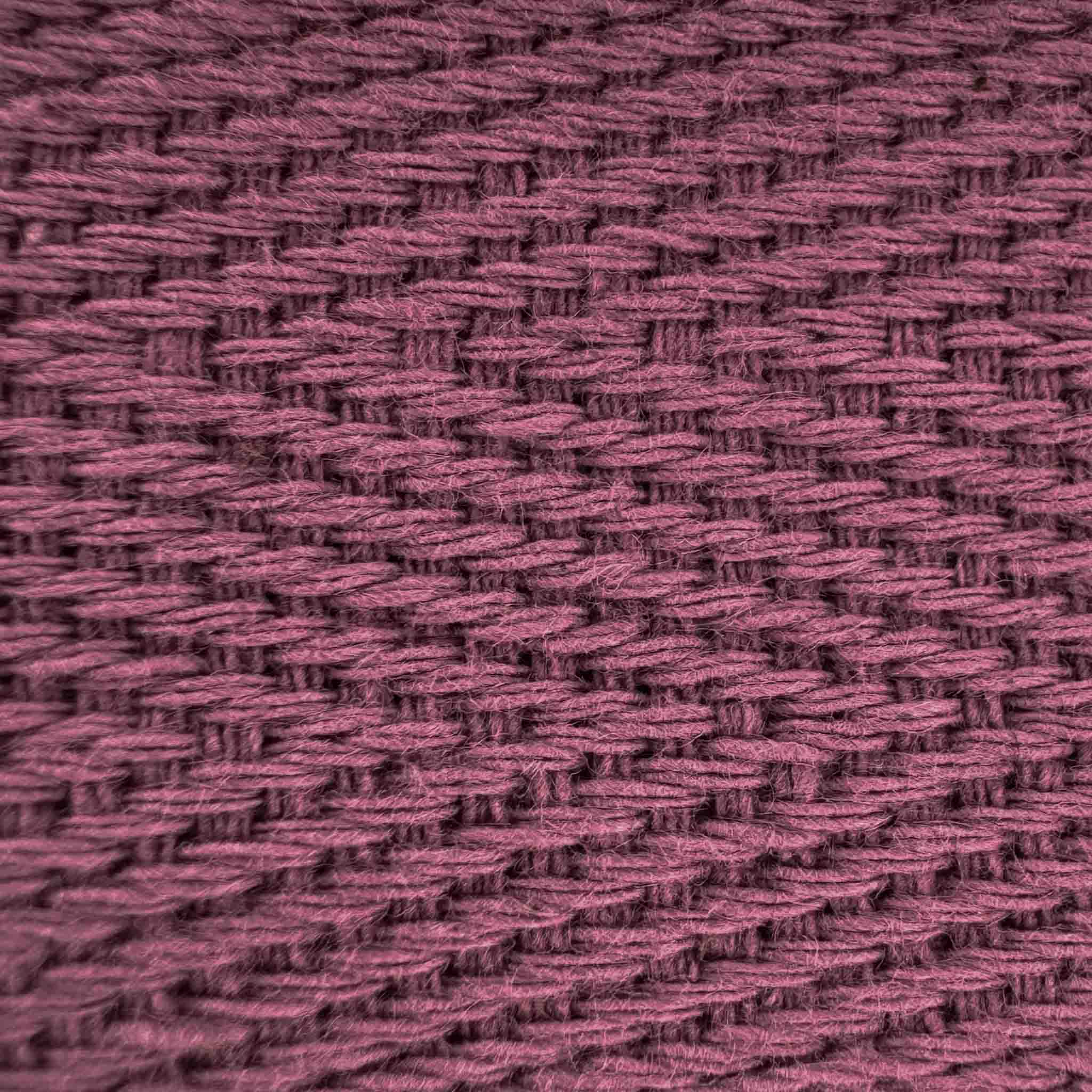 Rug binding twill tape close up dusky rose