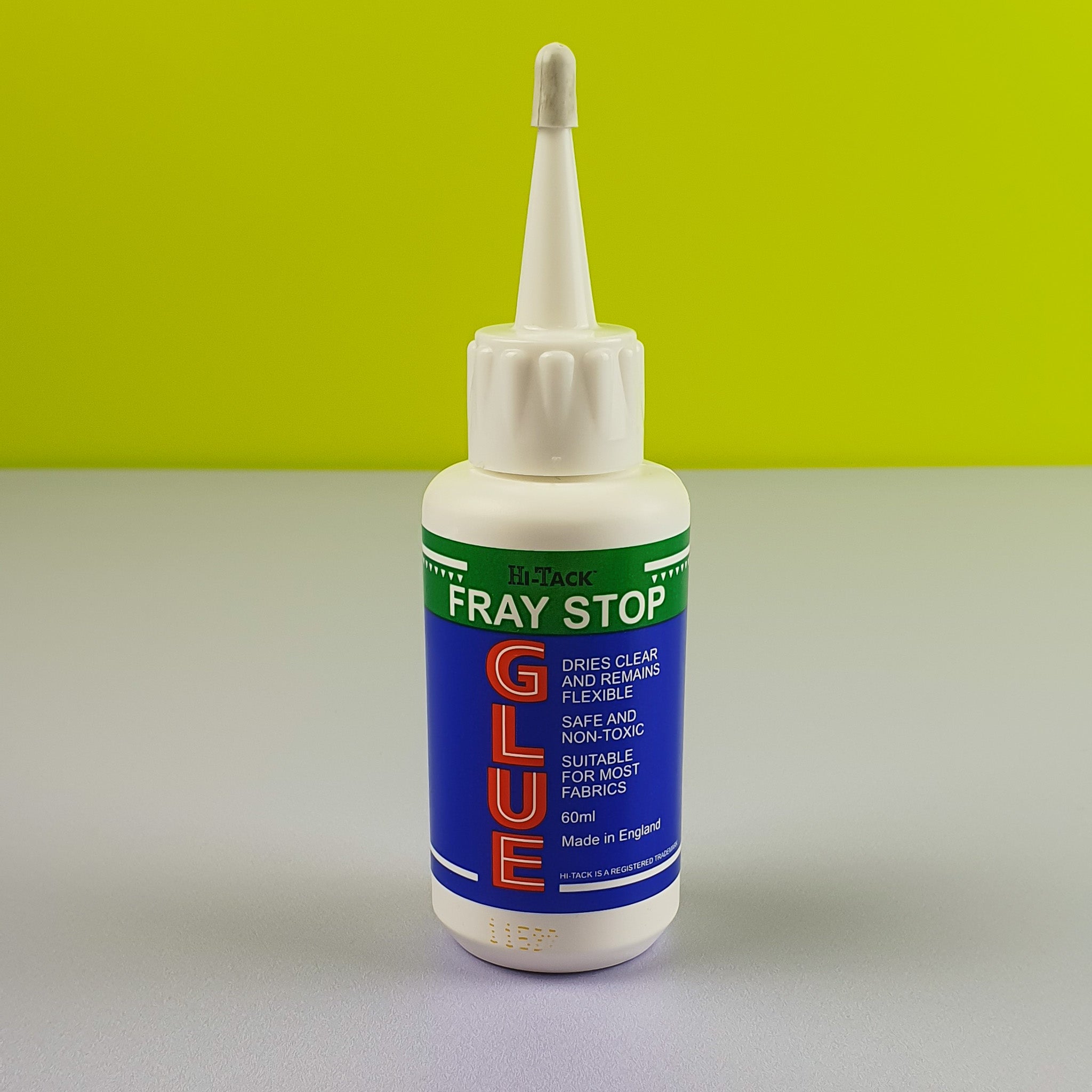 Hi-Tack Fray Stop Glue: 60ml Hi-Tack Fray Stop Glue: 60ml