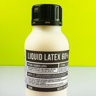 Liquid Latex Bottle and Label