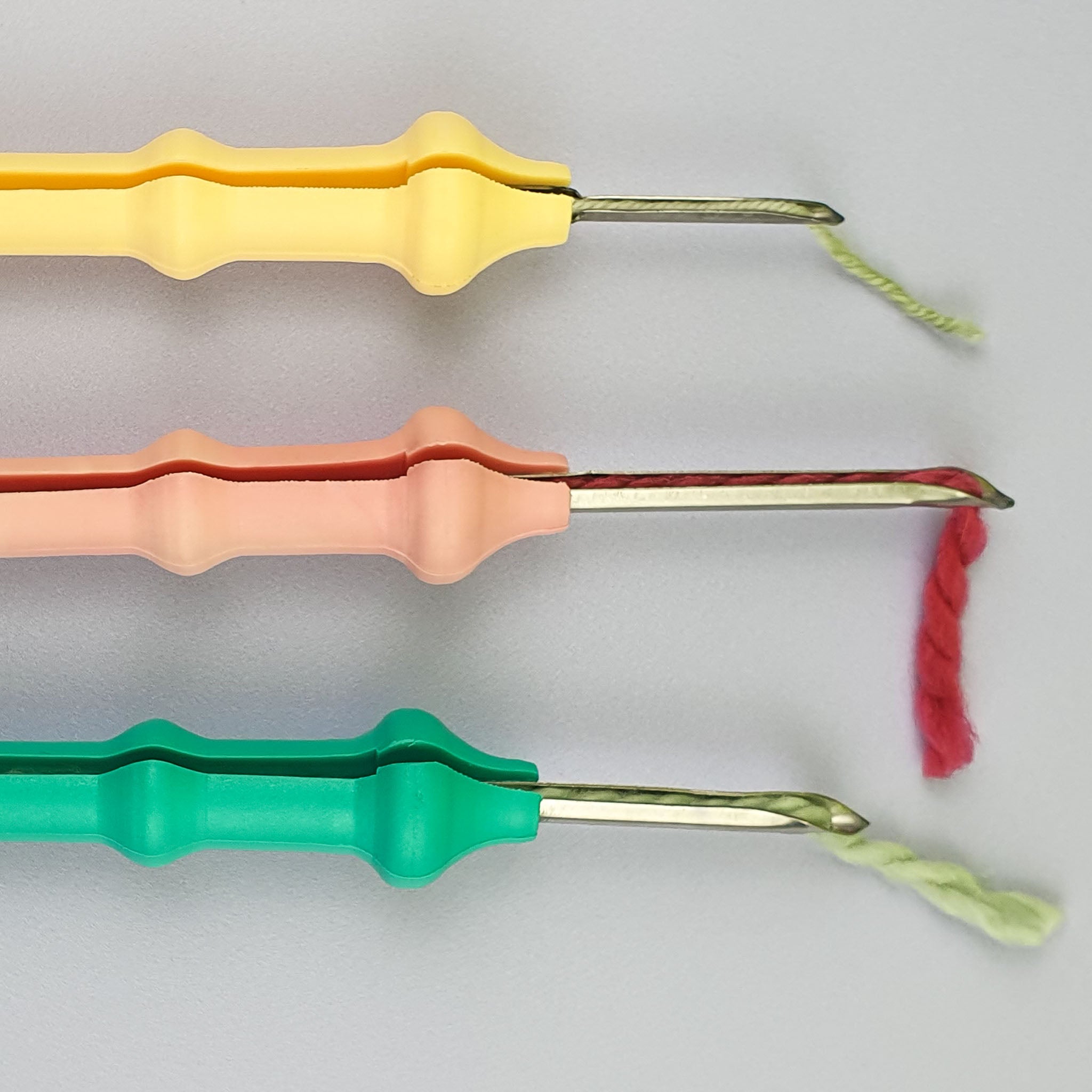 Colourful XL Long Punch Needles for Bulky Yarn | Decoaguja