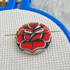 Needle Minder Small Rose Close Up