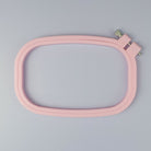 Oval Embroidery Hoop Pink