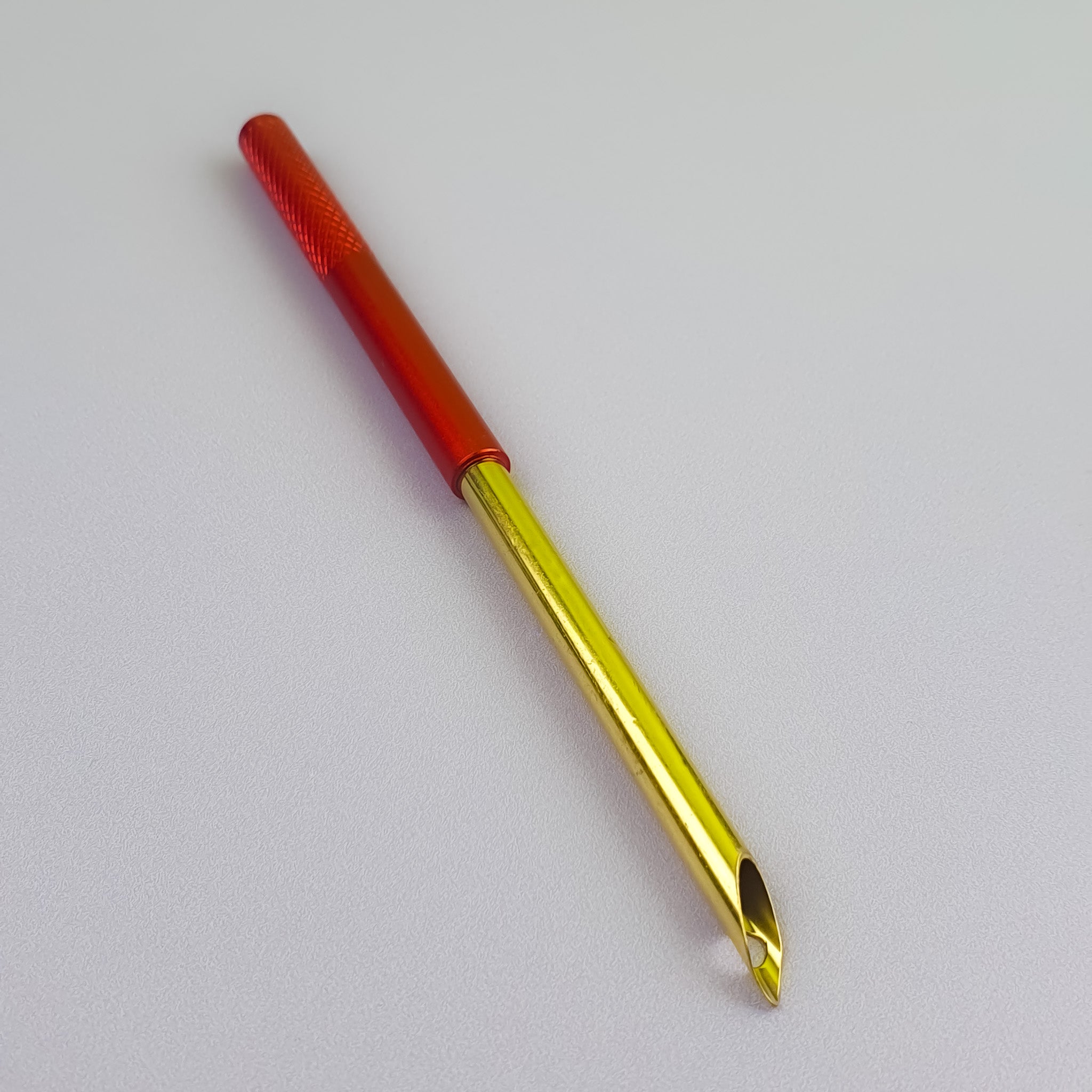 Red Punch Needle Side Profile