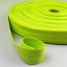 Rug Binding Tape 25mm green close up